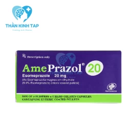 Ameprazol 20 - Điều trị bệnh trào ngược dạ dày thực quản